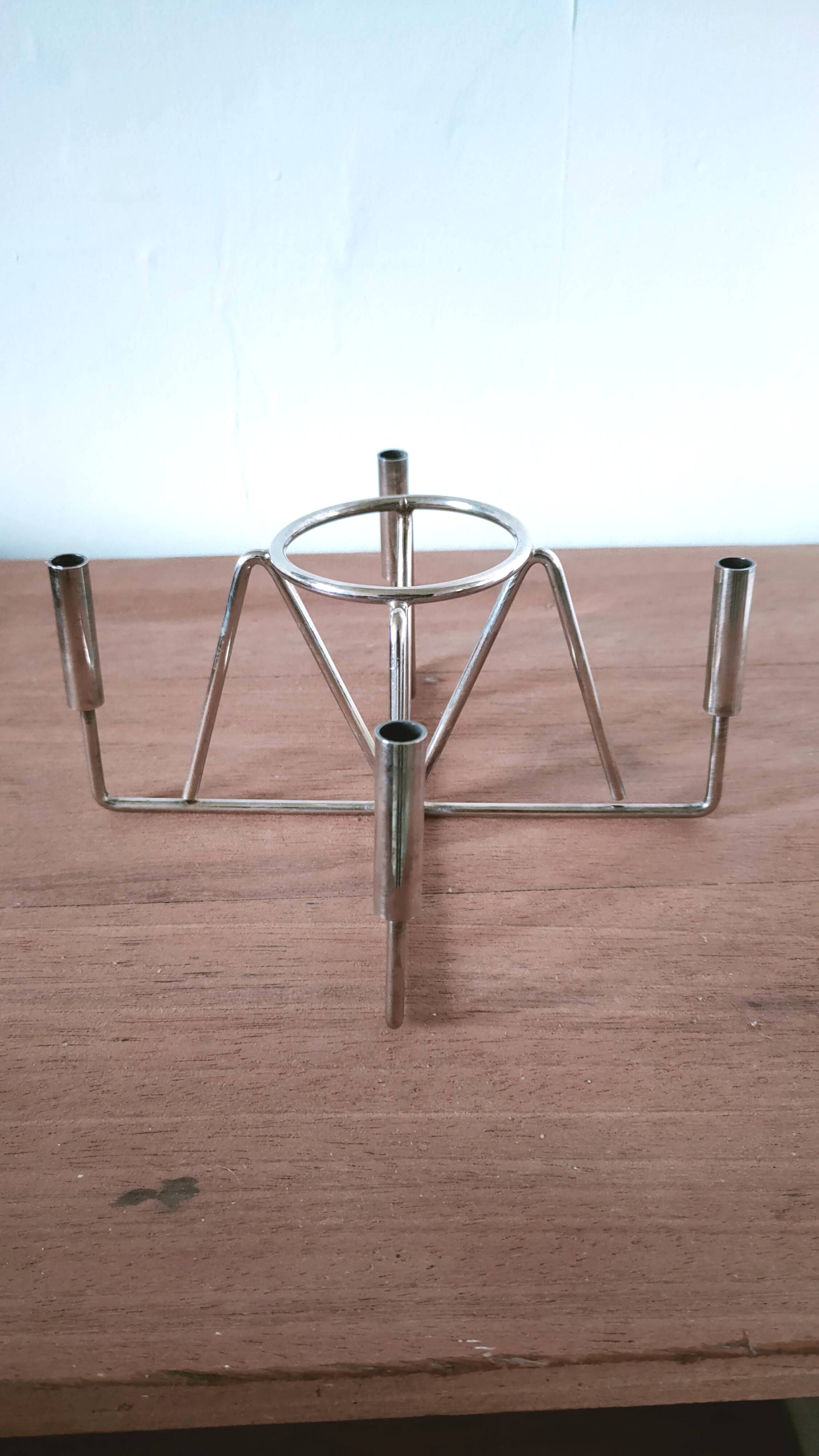 Vintage candle holder Gelb goldsmiths Paris
