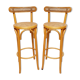 Pair of high chairs bistro stools