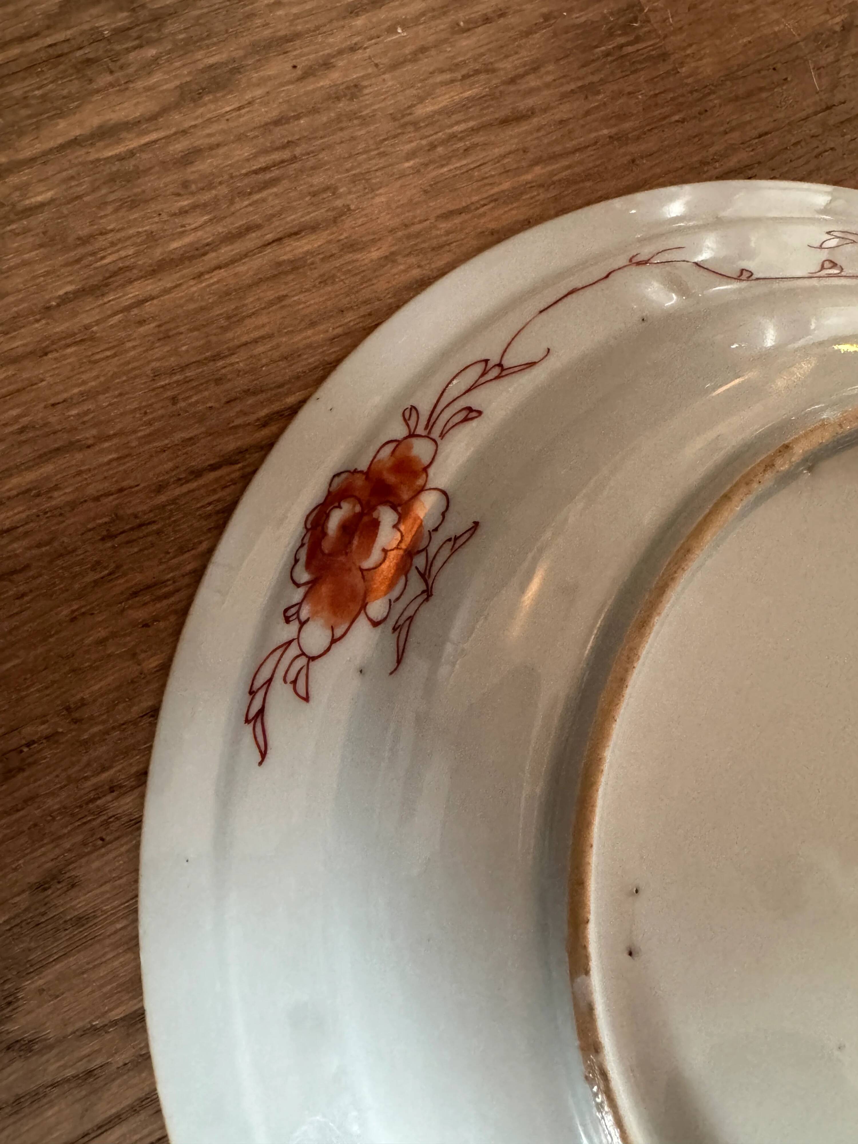Chinese porcelain plate – Circa 1785