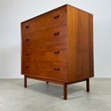 Commode en teck danois et commode par Hvidt & Mølgaard-Nielsen