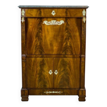 Secrétaire d'époque en acajou plaqué