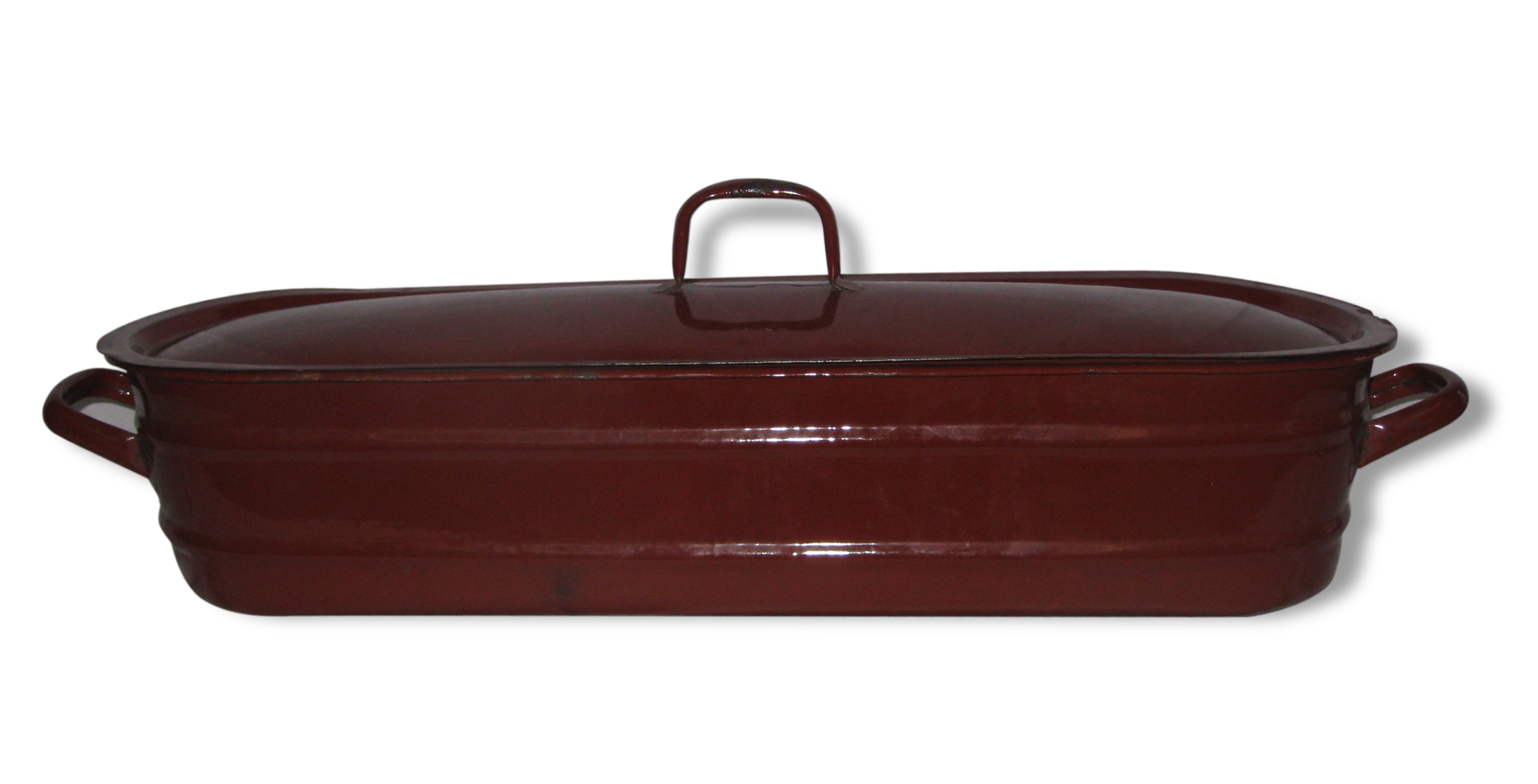 Poissonnière enameled metal