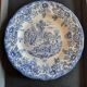 Vintage campaign scene plate