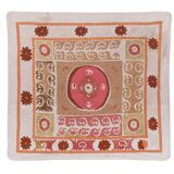 Hand knotted rug, vintage Turkish rug 121x130 cm