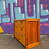 Vintage pine chest of drawers, 1980s