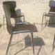 Lot de 4 chaises vintage OBO Eromes