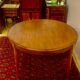 Oval table with 4 extensions, Louis XVI style, 10/12 people