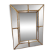 Vintage Venetian mirror with a frame from around 1970.