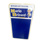 Advertising plate painted Marie Brizard