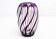 Bohemian crystal vase Johannes Oertel & co Haida