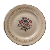 Assiettes plates Lilitia Digoin-Sarreguemines