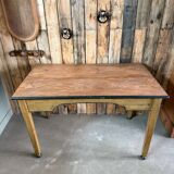 Large patinated desk