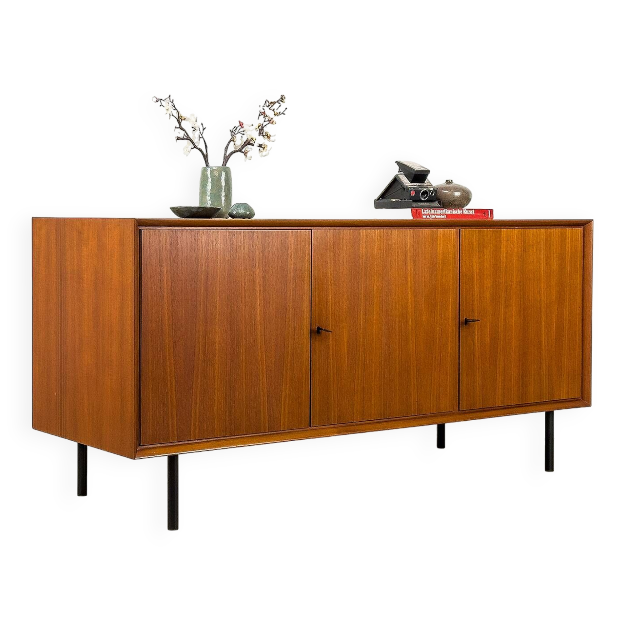 Low Vintage Sideboard in Teak, 1960s