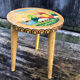 Tabouret décoré enfant