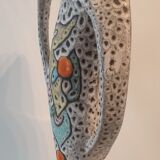 Sculptural ceramic vase (43 cm) marius bessone vallauris (1955-19