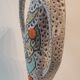 Sculptural ceramic vase (43 cm) marius bessone vallauris (1955-19