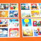 Babar Loto (Jean de Brunhoff) (1990) Editions Ravensburger Attenschwiller France