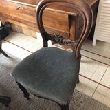 Set of 6 English chairs, Louis Philippe period