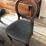 Set of 6 English chairs, Louis Philippe period