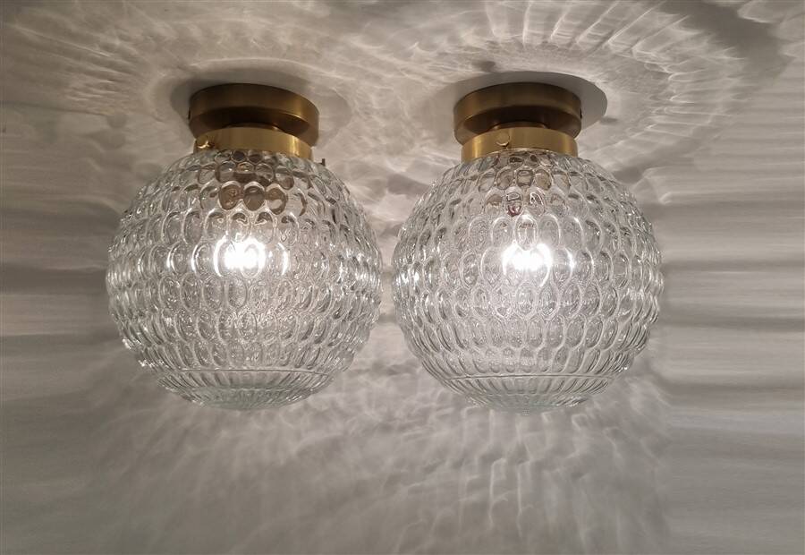 Pair of ceiling lights or wall lights