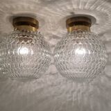 Pair of ceiling lights or wall lights