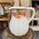 Carafe en barbotine