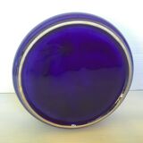 Cobalt blue ashtray emptier