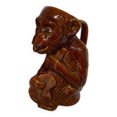 Pichet singe zoomorphe vintage