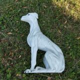 Life-size ceramic greyhound dog Italy