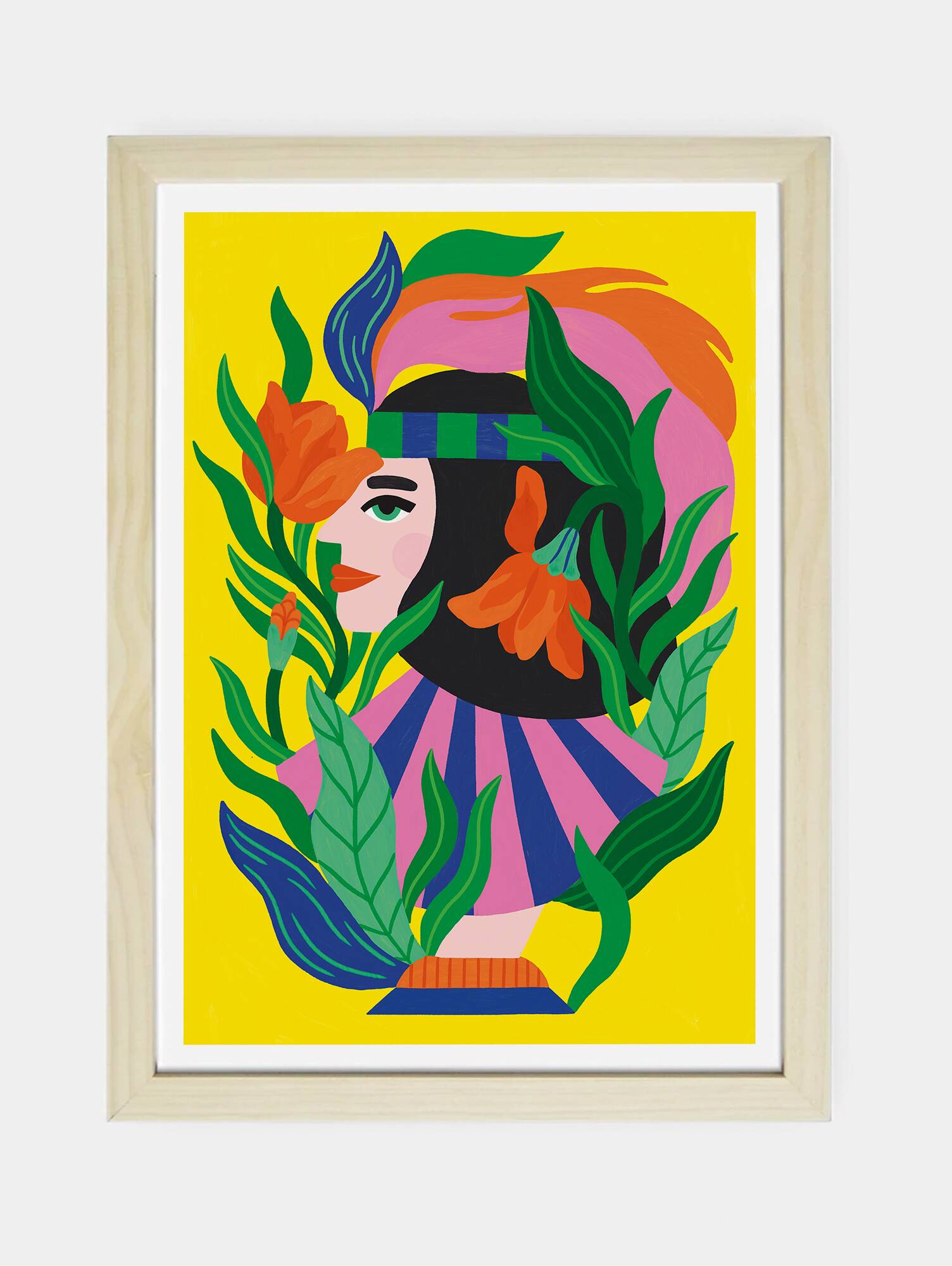THE BUST - A3 illustration
