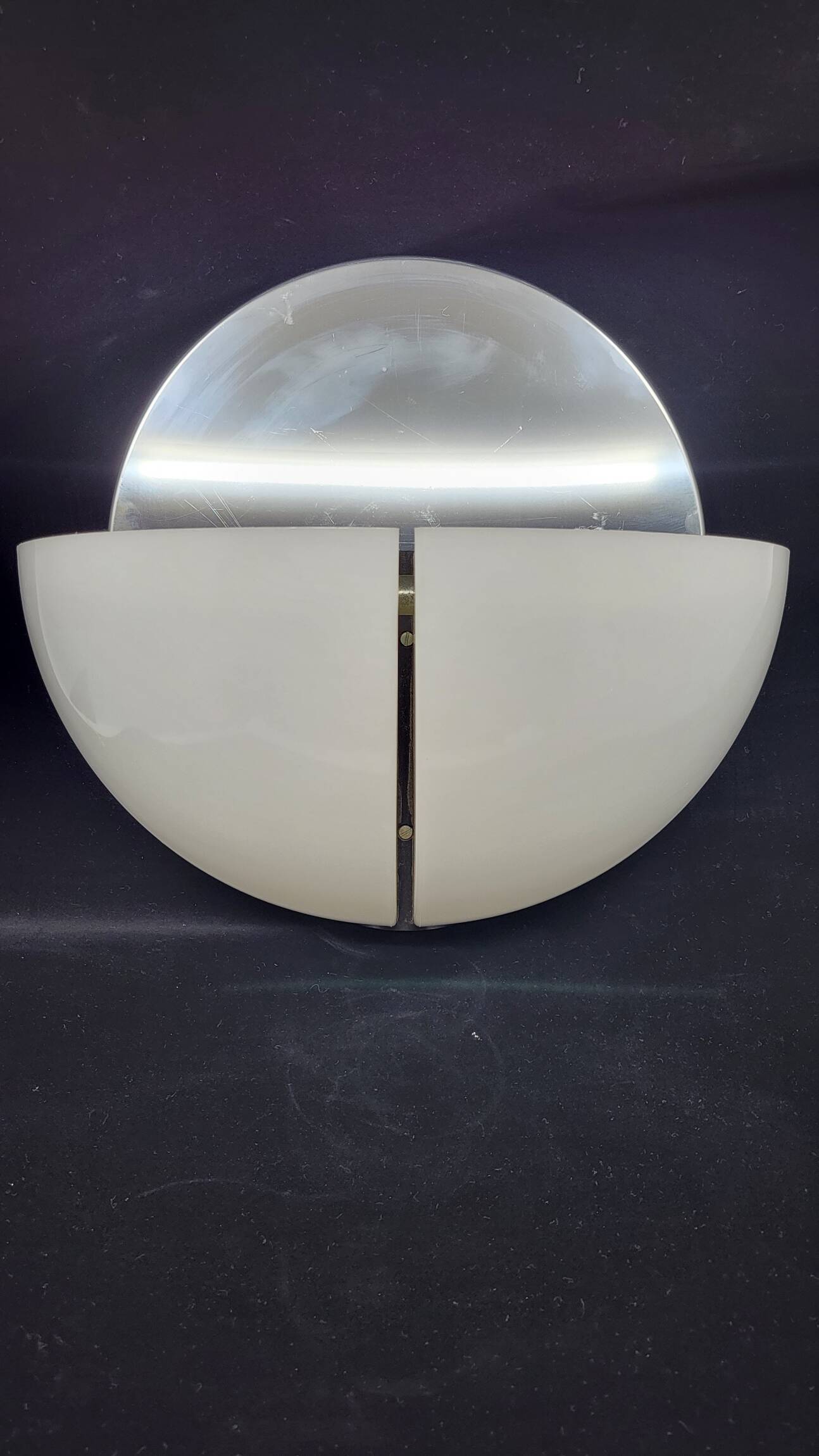 Stilnovo wall lamp by Danilo and Corrado Aroldi Model Spicchio Italy 1980