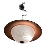 Copper Glass Light Pendant 1990’s
