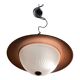 Copper Glass Light Pendant 1990’s