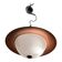 Copper Glass Light Pendant 1990’s