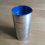 5 stackable ashtrays Maru designer Isamu Kenmochi Japan Space age 60s