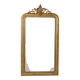 Miroir doré français Louis Philippe antique, fin du 19e siècle