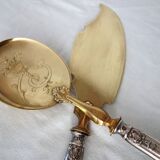 Art deco ice cream cutlery set