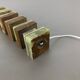 Vintage Hollywood Regency Onyx Marble Light Base Table Light, Italy, 1970s