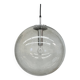 Large Limburg Glashütte hanging lamp globe 1970s Germany