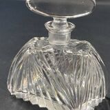 Bohemian cut crystal perfume bottle