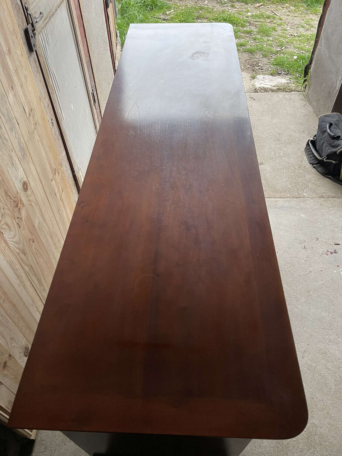 Cherry wood sideboard