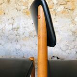 Set of 4 Scandinavian style dining chairs, circa 60