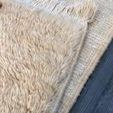 Vintage Berber wool rug