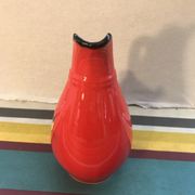 Former red ceramics pitcher - anse cuisine 70s vintage
