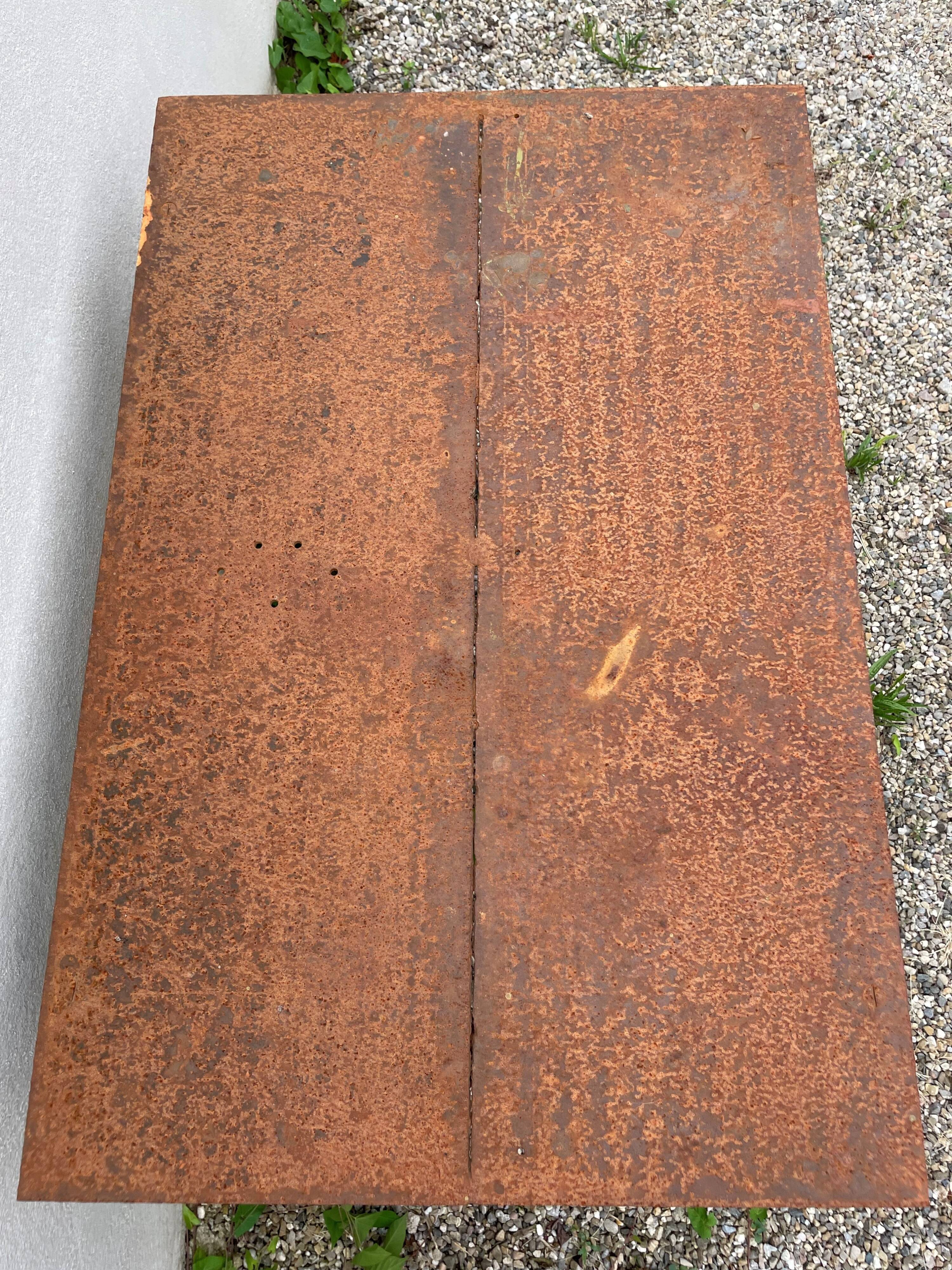 Vintage workshop industrial table