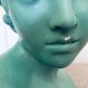 Original painted plaster bust