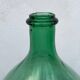 Large green glass lady Jeanne