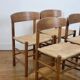 Vintage J39 chairs by Børge Mogensen for FDB, 1965