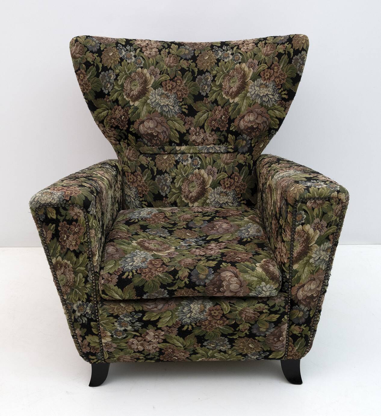 Gugliemo Ulrich Art Deco Italian Armchair, 1940s