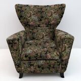 Gugliemo Ulrich Art Deco Italian Armchair, 1940s